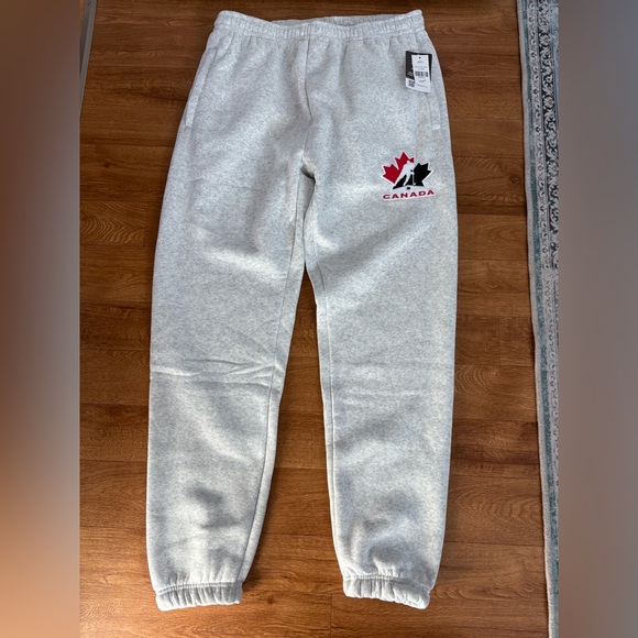 Gray Team Canada Sweatpants - Picture 2 of 4